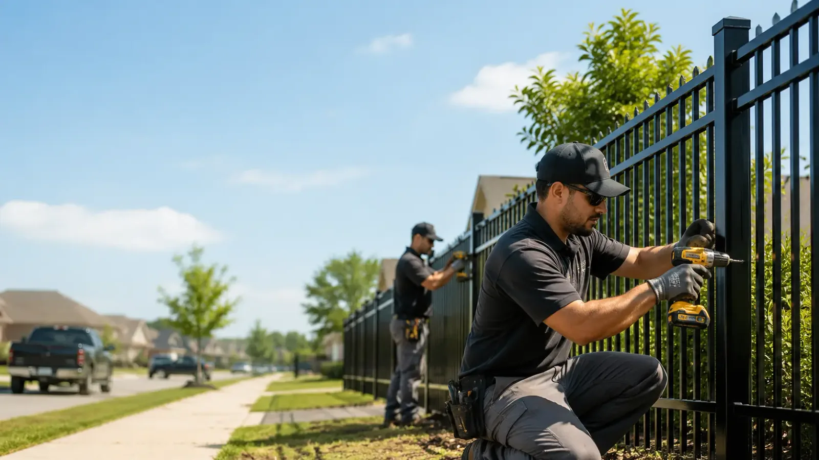 Metal Fence Installation in Finley, TN